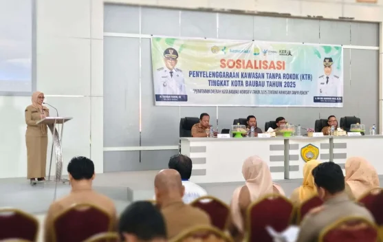 Kawasan Tanpa Rokok Diterapkan di Fasilitas Publik Baubau