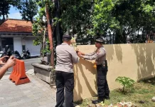Upacara Pemelaspasan Rusun Polres Gianyar Berlangsung Labda