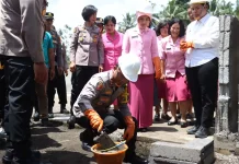 Kapolres Gianyar Hadiri Groundbreaking Pembangunan SPPG 
