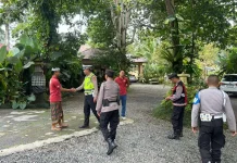 Patroli Polsek Rendang Jaga Kamtibmas Menjelang Nataru