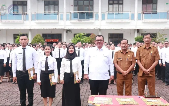 Pelantikan PPPK Paruh Waktu Tahun 2025 di Gunungsitoli