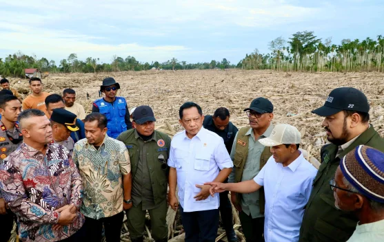 Mendagri dan Dirjen Adwil Kawal Pemulihan Aceh Utara