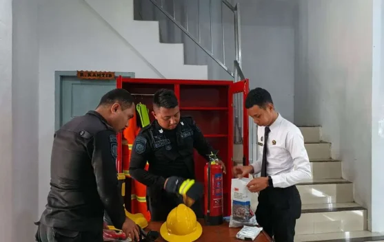 ‎Lapas Saparua Laksanakan Perawatan Perlengkapan Siaga Kebakaran