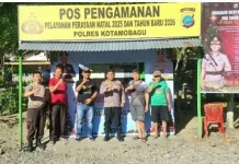 Kapolsek Lolayan Ajak Warga Jaga Momen Pergantian Tahun 