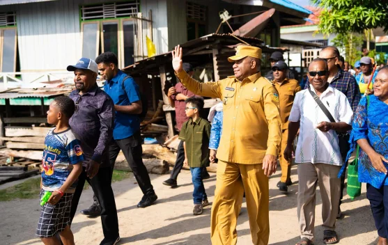 Ondofolo Minta Penanganan Kabel Listrik di Danau Sentani