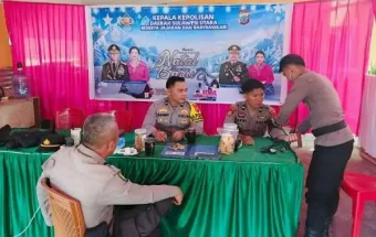 Sub Satgas Dokkes Polres Minsel Cek Kesehatan Personel