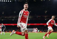 Kalahkan Villa, Arsenal Pertahankan Puncak Klasemen