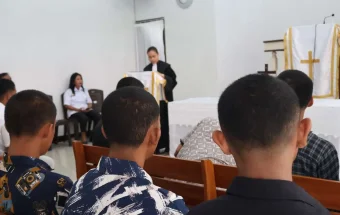 LPKA Kelas II Ambon, Gelar Doa Bersama Akhir Tahun 