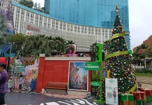 Dekorasi ‘Zootopia’ Hiasi Taman Mal Jelang Tahun Baru