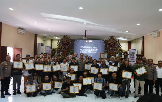 Kapolres Buleleng Sampaikan Pesan Terakhir Jelang Mutasi