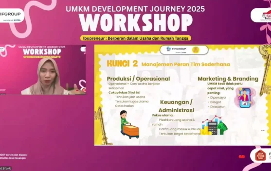 FIFGROUP Apresiasi UMKM Perempuan Kembangkan Usaha Rumahan