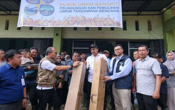 Klinik UMKM Bangkit Diluncurkan untuk Daerah Terdampak Bencana