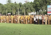 Apel Gabungan Perdana 2026 di Pemkab Agam