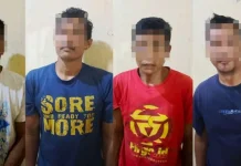 Polsek Negeri Besar Amankan Empat Pelaku Curat 