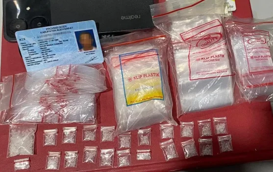 Polres Aceh Barat Ungkap Dua Kasus Narkoba Sehari