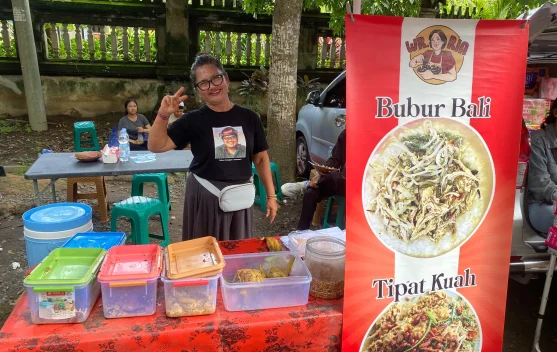 Berburu Bubur Bali di CFD Renon Denpasar