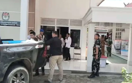 Kejati Kalteng Geledah KPU Kotim, Sejumlah Dokumen Diamankan