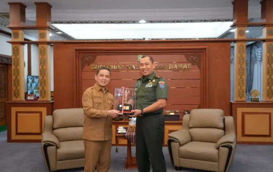 Gubernur Norsan Sambut Kunjungan Terhormat Pangdam XII/Tanjungpura