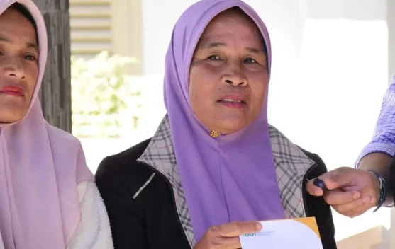 DTH Cair, Warga Aceh Tengah Kembali Tersenyum