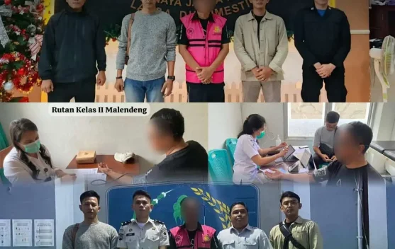 Kejari Talaud Pindahkan Tersangka Korupsi Ke Malendeng