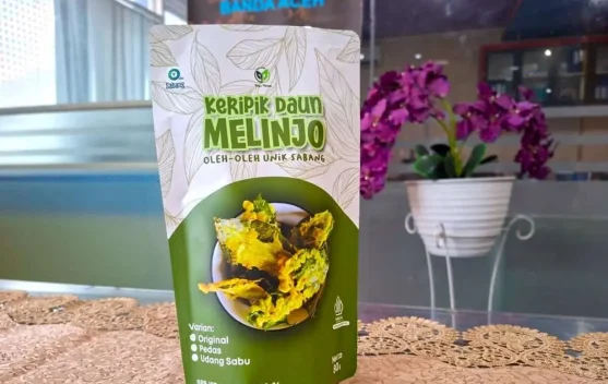 Resep Keripik Daun Melinjo Gurih ala Dapu Berkah