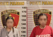 Polisi Tangkap Dua Wanita Pengedar Sabu di Palaran
