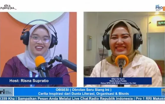 Ghernita Syam,Inspirasi Sukses Dunia Literasi dan Bisnis