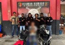 Residivis Curanmor dan Ponsel Ditangkap Resmob Komodo