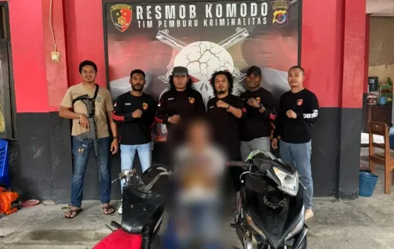 Residivis Curanmor dan Ponsel Ditangkap Resmob Komodo