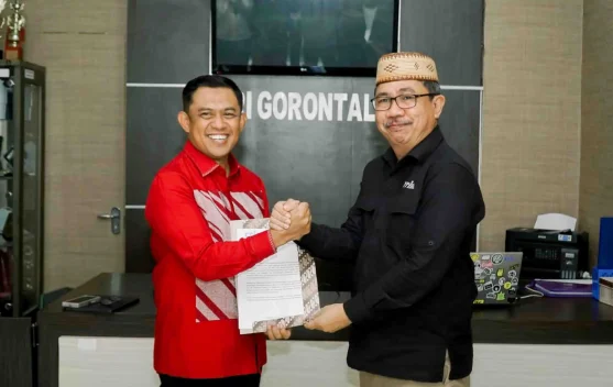 Dinas Parekrafpora dan RRI Gorontalo Perkuat Sinergitas Promosi