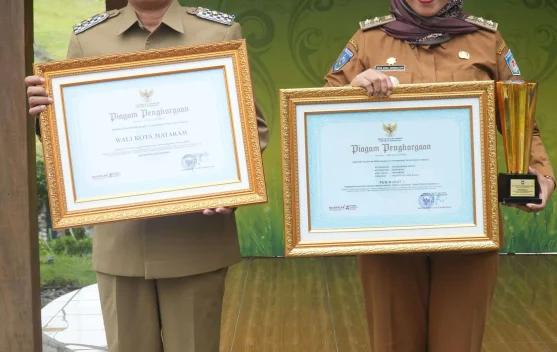 Pagesangan Barat Juara Nasional Pemerintahan Kelurahan Award 2025
