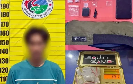 Polisi Ringkus Dua Pengedar Sabu di Kapuas