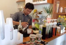 Hobi Ngopi Pasutri Blitar Jadi Mini Coffee Shop