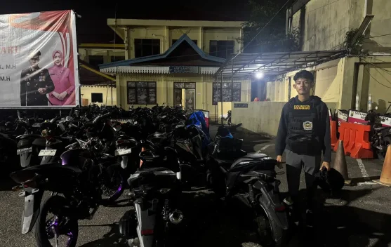 Patroli Balap Liar, Satlantas Pekanbaru Amankan 12 Ranmor