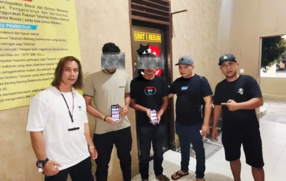 Satreskrim Aceh Barat Amankan Dua Pemain Judi Slot
