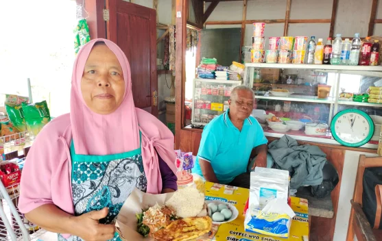 Lezatnya Kuliner Pecel Bu Maryam di Embung Nglanggeran