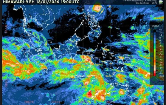 Prakiraan Cuaca Ibu Kota Provinsi se-Indonesia 19 Januari 