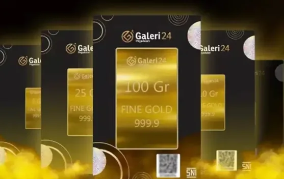 Harga Emas Galeri24 dan UBS Terpantau Masih Stabil