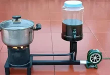 Kompor Berbahan Bakar Oli Bekas