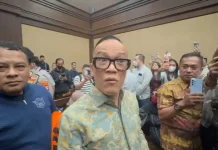 Noel Ebenezer Didakwa Terima Gratifikasi Rp3,3 Miliar
