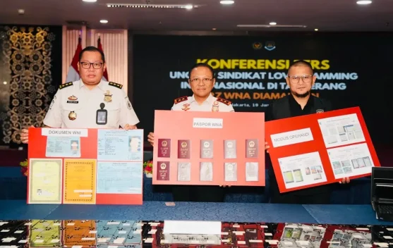 Imigrasi Bongkar Sindikat Love Scamming Internasional 