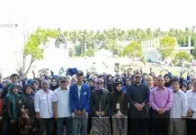 Wabup Pohuwato Lepas   Mahasiswa KKNT Universitas Pohuwato