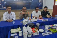 Polsek Samarinda Seberang Bongkar Produksi Narkotika Rumahan