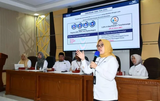 Perkuat Sinergi: ASN Kemenag TerimaSosialisasi PT. Taspen Bukittinggi