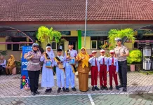 Satlantas Lumajang Tanamkan Tertib Lalu Lintas Sejak Dini