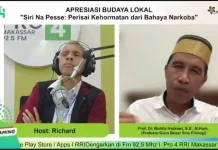 Nilai Siri Na Pesse Penting Cegah Narkoba Merajalela