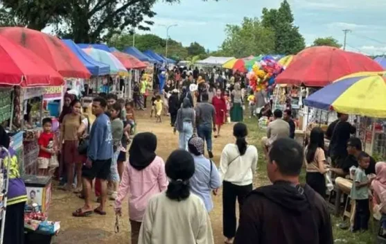 Potensi Pasar UMKM Kawasan Alun-Alun Itho Sendawar Perlu Dimaksimalkan