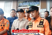 Gubernur Sulsel Tinjau Posko AJU Bersama Menhub dan KaBasarnas