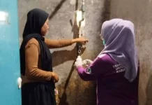 Puskesmas Way Tuba Sosialisasikan Penggunaan Air Bersih