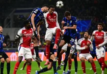 Inter Milan vs Arsenal, Siapa Pemuncak Klasemen Eropa
